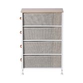Lifestyle Traders Luna 4 Drawer Tallboy