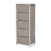Lifestyle Traders Luna 5 Drawer Tallboy