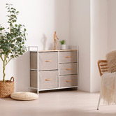 Lifestyle Traders Luna 5 Drawer Chest