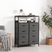Lifestyle Traders Luna Steel Chest of Drawers