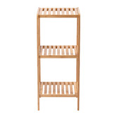 Lifestyle Traders Vivonne 3 Tier Bamboo Shelving Unit