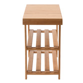 Lifestyle Traders Vivonne Bamboo Shoe Storage Bench