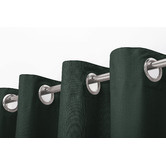 Lifestyle Traders Lynden Forest Green Blockout Eyelet Curtains