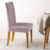 Lifestyle Traders Stretch Faux Linen Dining Chair Cover Only