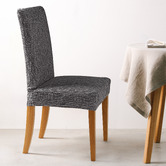 Lifestyle Traders Stretch Faux Linen Dining Chair Cover Only