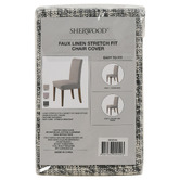 Lifestyle Traders Stretch Faux Linen Dining Chair Cover Only