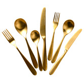 Lifestyle Traders 42 Piece Nouveau Stainless Steel Cutlery Set