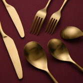 Lifestyle Traders 42 Piece Nouveau Stainless Steel Cutlery Set