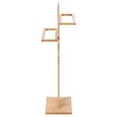 Lifestyle Traders Seth Bamboo Bathroom Towel Rack