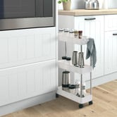 Lifestyle Traders 3 Tier 12.5cm Storage Organiser Cart