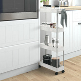 Lifestyle Traders 4 Tier 12.5cm Storage Organiser Cart