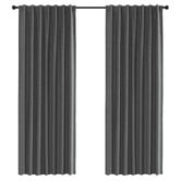 Lifestyle Traders Lynden Faux Linen Blockout Concealed Tab Top Curtains