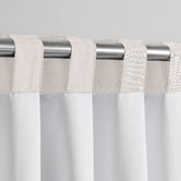 Lifestyle Traders Lynden Faux Linen Blockout Concealed Tab Top Curtains