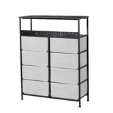 Lifestyle Traders Luna Steel Chest of Drawers