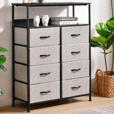 Lifestyle Traders Luna Steel Chest of Drawers