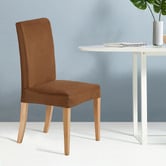 Lifestyle Traders 1 Seater Faux Suede Dining Chair Covers Only