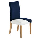 Lifestyle Traders 1 Seater Faux Suede Dining Chair Covers Only