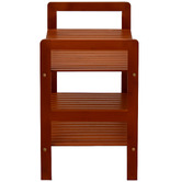 Lifestyle Traders 2 Tier Gabbie Bamboo Shoe Rack