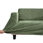 Lifestyle Traders Stretch Faux Linen Sofa Cover Only