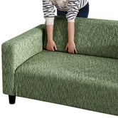 Lifestyle Traders Stretch Faux Linen Sofa Cover Only