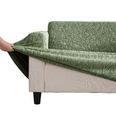 Lifestyle Traders Stretch Faux Linen Sofa Cover Only