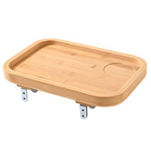 Lifestyle Traders Elaine Bamboo Floating Bedside Table