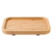 Lifestyle Traders Elaine Bamboo Floating Bedside Table
