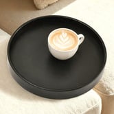 Lifestyle Traders Sevi Bamboo Sofa Tray Table