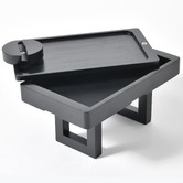Lifestyle Traders Elaine Bamboo Sofa Armrest Tray