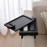 Lifestyle Traders Elaine Bamboo Sofa Armrest Tray