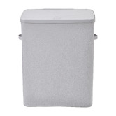 Lifestyle Traders Titus 2 Section Foldable Laundry Hamper