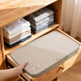 Lifestyle Traders Titus 3 Section Foldable Laundry Hamper