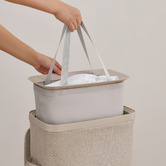 Lifestyle Traders Titus Slim Foldable Laundry Hamper