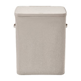 Lifestyle Traders Titus 2 Section Foldable Laundry Hamper