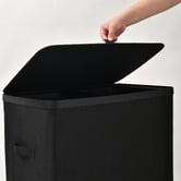 Lifestyle Traders Titus 2 Section Foldable Laundry Hamper