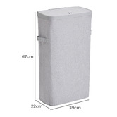 Lifestyle Traders Titus Slim Foldable Laundry Hamper
