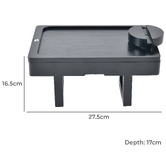 Lifestyle Traders Elaine Bamboo Sofa Armrest Tray