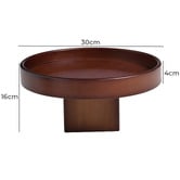 Lifestyle Traders Sevi Bamboo Sofa Tray Table