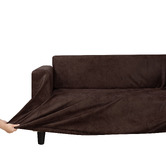 Lifestyle Traders Snowflake Premium Faux Leather Sofa Cover Only