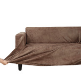 Lifestyle Traders Snowflake Premium Faux Leather Sofa Cover Only