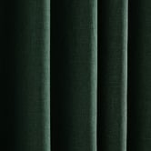 Lifestyle Traders Lyndon Forest Green Blockout S-Fold Single Panel Curtain