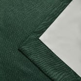 Lifestyle Traders Lyndon Forest Green Blockout S-Fold Single Panel Curtain