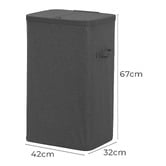 Lifestyle Traders Titus Foldable Laundry Hamper