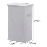 Lifestyle Traders Titus Foldable Laundry Hamper