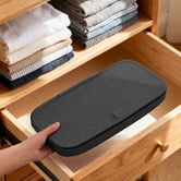 Lifestyle Traders Titus Slim Foldable Laundry Hamper