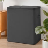 Lifestyle Traders Titus 3 Section Foldable Laundry Hamper