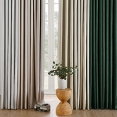 Lifestyle Traders Lynden Blockout S-Fold Single Panel Curtain