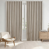 Lifestyle Traders Lynden Blockout S-Fold Single Panel Curtain