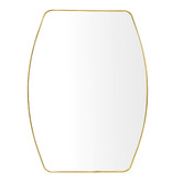 Lifestyle Traders Ira Brass Wall Mirror