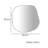 Lifestyle Traders 3 Piece Aloisa Wall Mirror Set